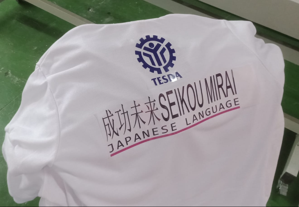 Seiko Mirai Japanese School T-shirt Printing