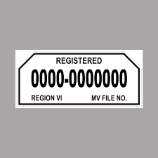 Custom Plate Number